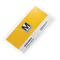 Swingline UltraClear Laminating Business Card Pouches Cintas