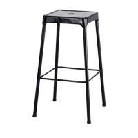 Tabouret en acier pour bistro Safco, Stationnaire, Fixe Hauteur, Capacit&eacute; 250 lb Cintas