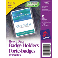 Heavy-Duty Badge Holder Cintas