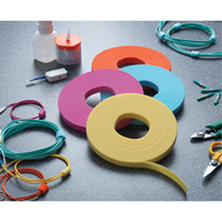 One-Wrap&reg; Cable Management Tape, Hook & Loop, 25 yds x 3/4", Self-Grip, Aqua Cintas