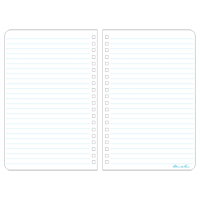 Side-Spiral Notebook, Soft Cover, Yellow, 64 Pages, 4-5/8" W x 7" L Cintas