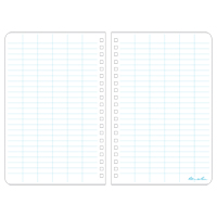 Side-Spiral Notebook, Soft Cover, Yellow, 64 Pages, 4-5/8" W x 7" L Cintas