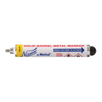 Nissen&reg; Solid Barrel Metal Marker, Liquid, Yellow Cintas