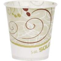 Goblet jetable, Papier, 5 oz, Brun Cintas
