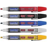 Felt Tip Paint Marker, Liquid, White Cintas
