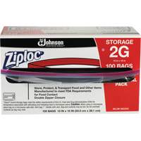 Ziploc&reg; Double Zip Food Storage Bags Cintas