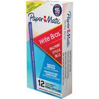 Stylo &agrave; bille Paper Mate Write Bros, Bleu, 1 mm Cintas