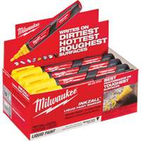 Inkzall Paint Marker, Liquid, Yellow Cintas