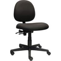 Aspen Low Back Posture Task Chair, Fabric, Black, 275 lbs. Capacity Cintas