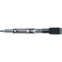 Vboard Master S White Board Marker with Eraser, Blue, Fine Tip Cintas