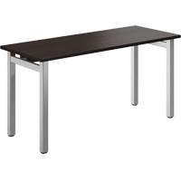 Newland Table Desk, 29-7/10" L x 60" W x 29-3/5" H, Dark Brown Cintas