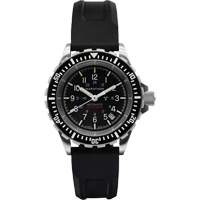 Large Diver's Automatic Watch, Digital, Battery Operated, 41 mm, Black Cintas