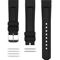 Large Diver's Automatic Watch, Digital, Battery Operated, 41 mm, Black Cintas