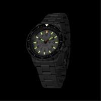 Arctic Edition Large Diver's Automatic GSAR Watch with Stainless Steel Bracelet, Digital, Battery Operated, 41 mm, Silver Cintas