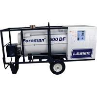 Foreman&reg; 500 Indirect-fired Portable Heater, Radiant Heat, Natural Gas, 500000 BTU/H Cintas
