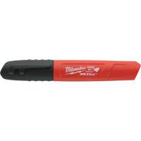 Inkzall Permanent Marker, Black, Chisel Tip Cintas