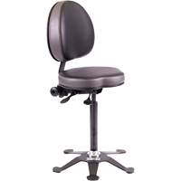 Tabouret industriel ergonomique TA190, Stationnaire, Ajustable Hauteur, Capacit&eacute; 280 lb Cintas