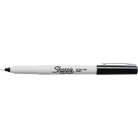 Marqueur Pro Industrial, Noir, Pointe Ultra fin Cintas
