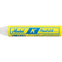 M Paintstik&reg; Paint Marker for Heat Treating, Solid Stick, White Cintas
