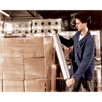 Hand Stretch Wrap, 80 Gauge (20.3 micrometers), 20" x 1000' Cintas