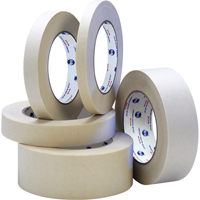 General Purpose Masking Tapes, 12 mm (1/2") x 55 m (180'), Beige Cintas