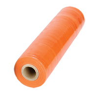 Stretch Wrap, 80 Gauge (20.3 micrometers), 18" x 1000', Orange Cintas