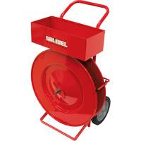 Strapping Dispenser, Polyester/Steel/Polypropylene Straps, 16" Core Dia., 2.875" Roll Width Cintas