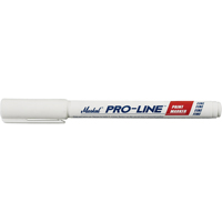 Pro-Line&reg; Fine Line Markers, Liquid, White Cintas