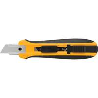 Five-Position Safety Knife, 18 mm, Silver, Rubber Handle Cintas