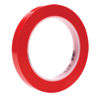 471 Vinyl Tape, 12 mm (1/2") W x 32.9 m (108') L, 5.3 mils, Red Cintas