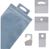 &eacute;tiquettes &agrave; oeillet pour pr&eacute;senter la marchandise Cintas