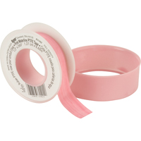 Teflon&reg; Tape - Water Lines Thread, 260" L x 1/2" W, Pink Cintas
