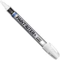 Paint-Riter&reg;+ Detergent Removable Paint Marker, Liquid, White Cintas