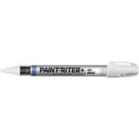 Paint-Riter&reg; + Oily Surface Marker, Liquid, White Cintas