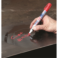 Marqueur pour surfaces huileuses Paint-Riter +, Liquide, Rouge Cintas