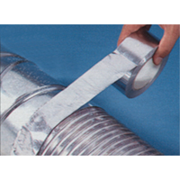Aluminum Foil Tape, 4.6-mils Thick, 48 mm (1-7/8") x 55 m (180') Cintas