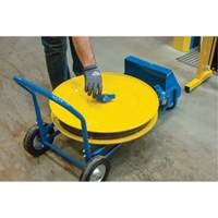 Distributeur de feuillards, Feuillard Polyester/Acier/Polypropyl&egrave;ne, Dia de noyau 16"/8", largeur de rouleau 3"/8"/6" Cintas