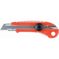 Couteau professionnel ATK400, 18 mm, Acier au carbone, Prise en Plastique Cintas