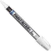 Paint-Riter&reg;+ Wet Surface Paint Marker, Liquid, White Cintas