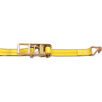 Tendeurs d'arrimage &agrave; cliquet, Crochet &agrave; fil m&eacute;tallique, 3" , 30' , Charge d'utilisation max. 5400 lb (2450 kg) Cintas