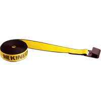 Tendeurs d'arrimage pour treuil, Crochet plat, 2" , 30' , Charge d'utilisation max. 3335 lb (1513 kg) Cintas