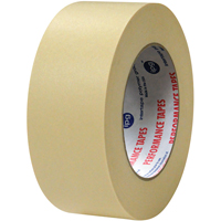 High Temp Premium Paper Masking Tapes, 48 mm (2") x 55 m (180'), Beige Cintas