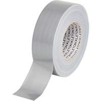 Utility Grade Duct Tape, 9 mils, Silver, 50 mm (2") x 55 m (180') Cintas