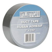 Utility Grade Duct Tape, 6 mils, Silver, 50 mm (2") x 45 m (148') Cintas
