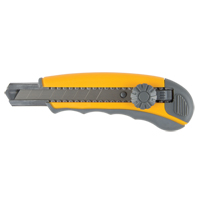 Couteau ATK900, 18 mm, Acier au carbone, Robuste, Prise en Plastique Cintas