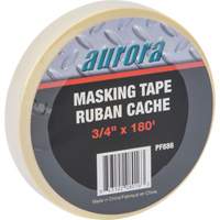 General Purpose Masking Tape, 18 mm (3/4") x 55 m (180'), Beige Cintas