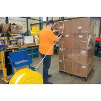Strapping, Polypropylene, 3/8" W x 12900' L, White, Machine Grade Cintas
