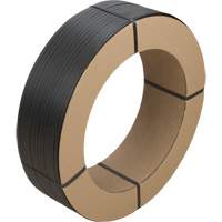 Strapping, Polypropylene, 1/2" W x 7200' L, Black, Manual Grade Cintas