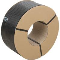 Strapping, Polypropylene, 1/2" W x 7200' L, Black, Manual Grade Cintas