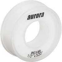 Ruban d'&eacute;tanch&eacute;it&eacute; en T&eacute;flon, 520" lo x 1/2" la, Blanc Cintas